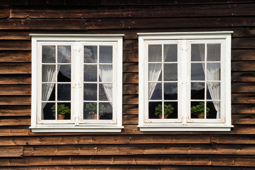 clean moldy window sills