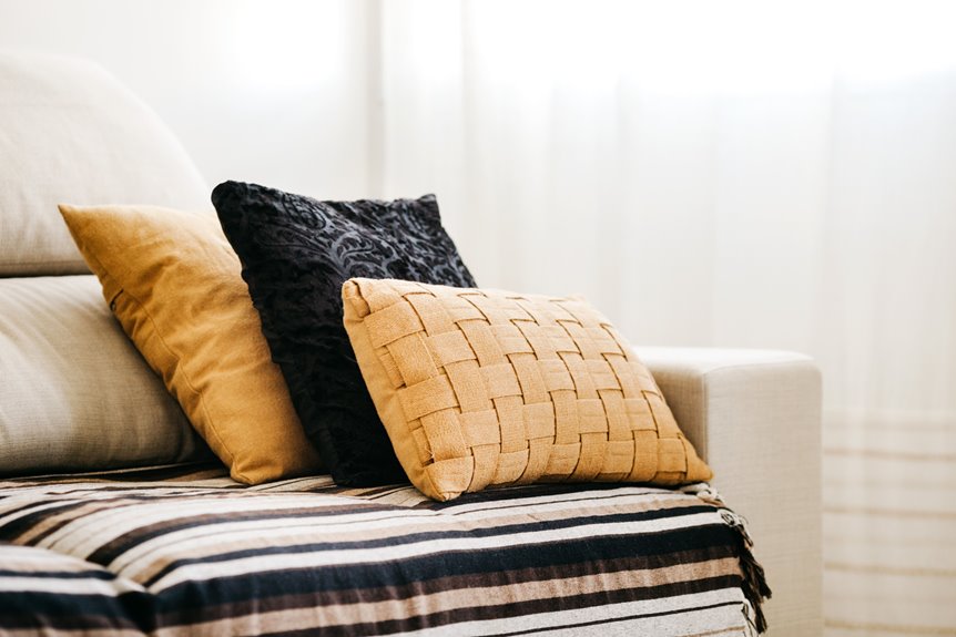 deep clean removable couch cushions