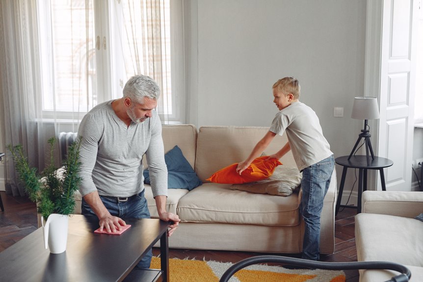 natural wood furniture cleaning