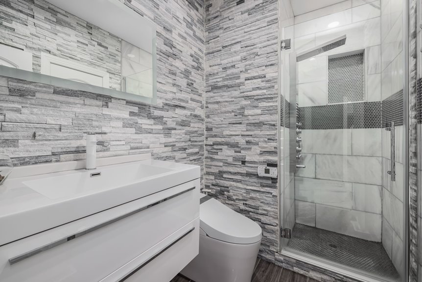 scrub grout with bleach